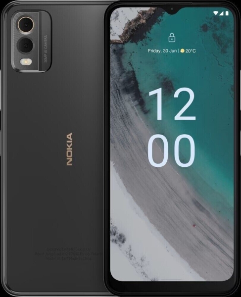 Nokia C32 TA-1534 64GB SIM-frei 6,5″ Smartphone 4GB RAM entsperrt – anthrazit B