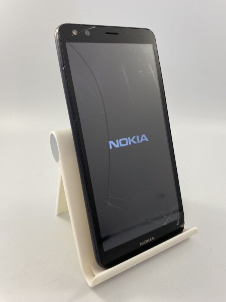 Nokia C01 Plus TA-1383 blau entsperrt Dual Sim 16GB Android Smartphone Riss