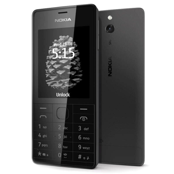 NOKIA 515 – EINWANDFREIER ZUSTAND – ENTSPERRT – 3G – SCHWARZ – BLUETOOTH – 5MP KAMERA