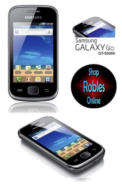 Samsung Galaxy Gio S5660 Black (Ohne Simlock) Smartphone Wlan GPS 3G Gut OVP