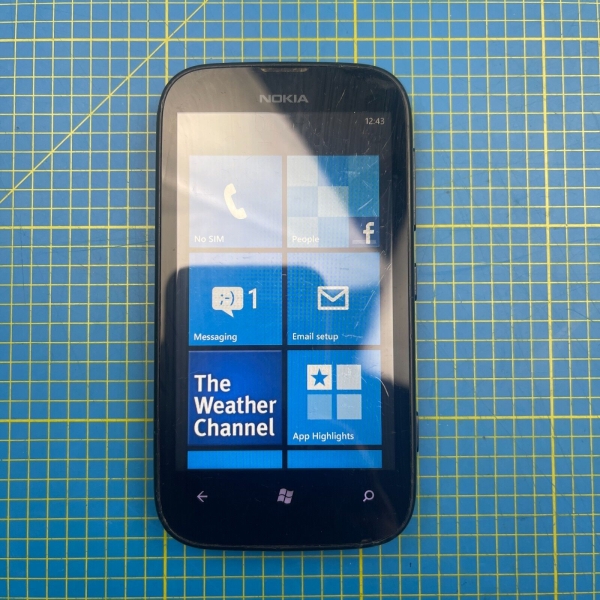 Nokia Lumia 510 – 8GB – Schwarz (Tesco Network) Smartphone Handy