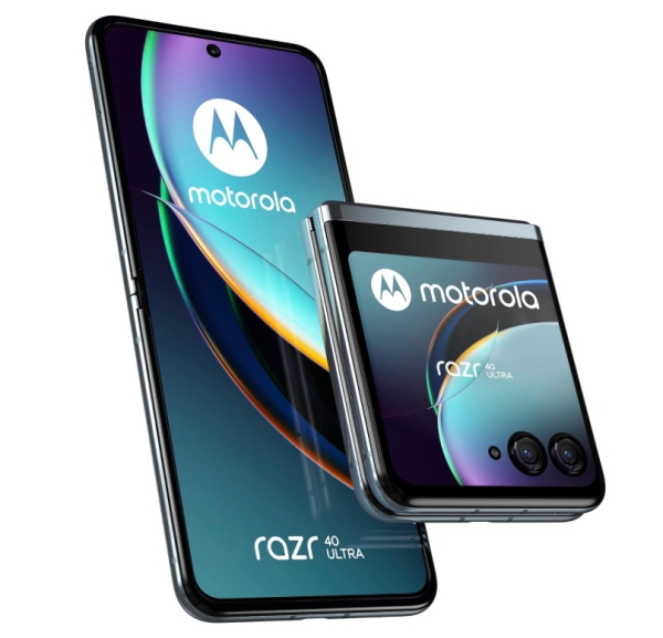 Motorola RAZR 40 Ultra 256GB 5G Glacier Blue Smartphone 6,9 Zoll faltbar,Wie Neu