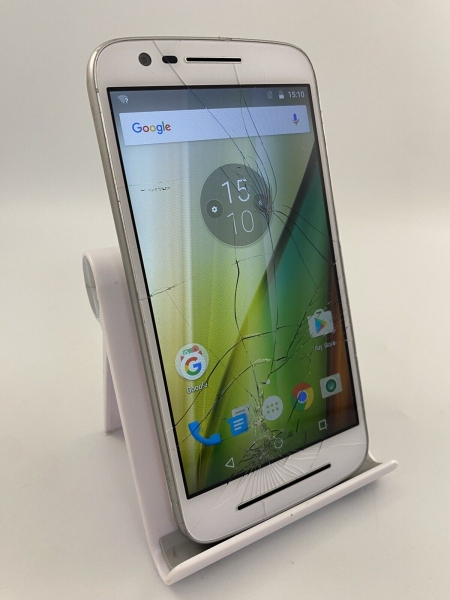 Motorola Moto E3 weiß entsperrt 8GB 5″ Android Smartphone gesprungen Fehler #C03