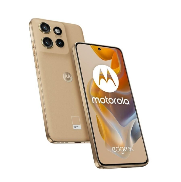 Motorola edge50 neo 5G 12GB + 512GB PANTONE Latte Smartphone 6,36 Zoll, 50 MP