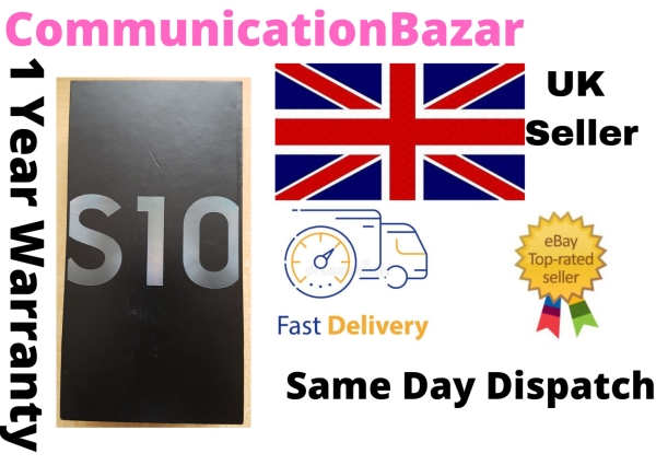 Samsung Galaxy S10 128GB schwarz makellos A+++ Originalverpackt entsperrt Smartphone