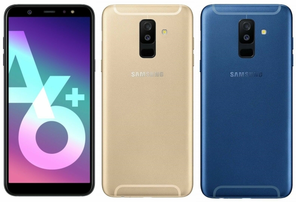 Samsung Galaxy A6 Plus – 32 GB – Smartphone schwarz (entsperrt)