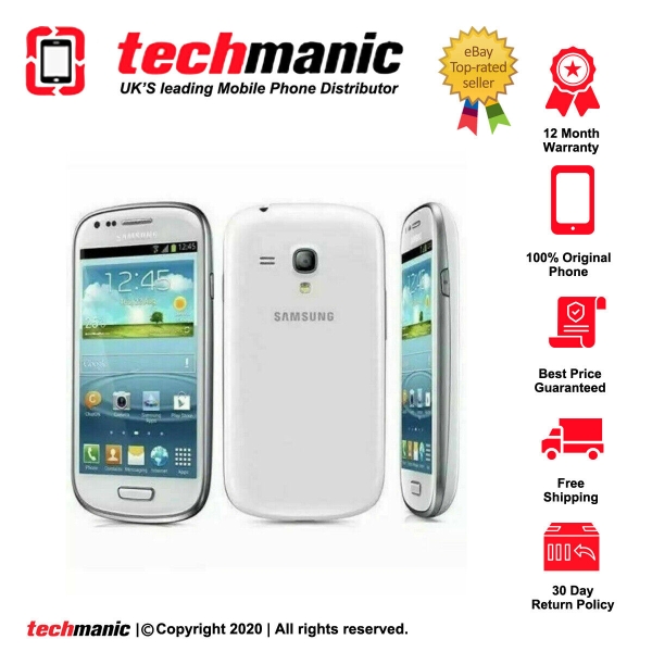 Samsung Galaxy S3 III mini GT-I8190 – 8 GB – Smartphone marmorweiß (entsperrt)