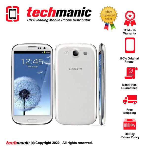 Samsung Galaxy S3 III GT-I9300 – 16 GB – Smartphone weiß (entsperrt)