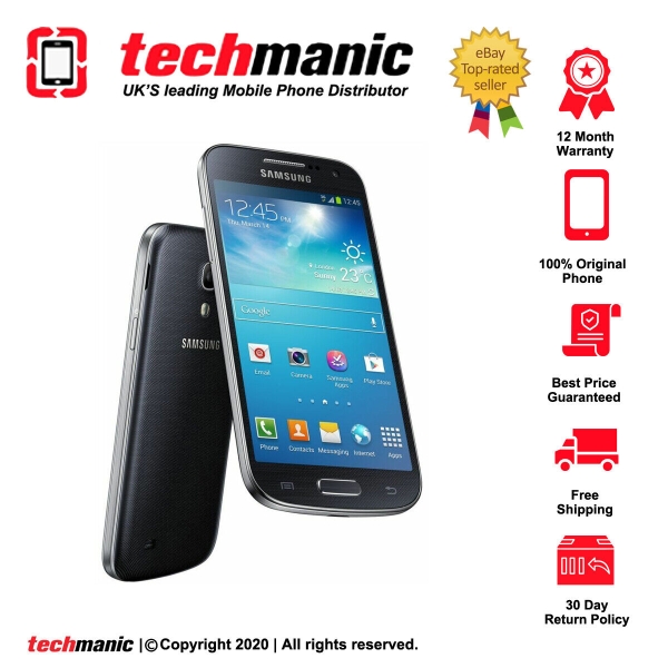 Samsung Galaxy S4 mini GT-I9190 – 8GB – Smartphone schwarz (entsperrt) – Klasse A