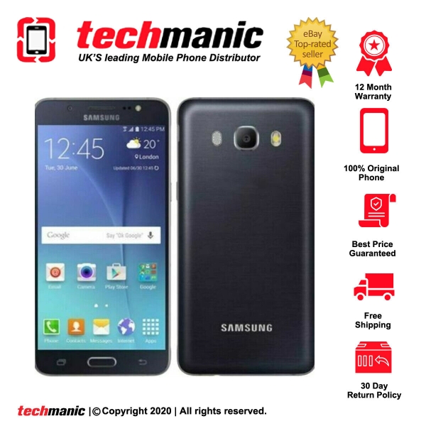 Samsung Galaxy J5 (2016) SM-J510F – 16 GB – Smartphone schwarz (entsperrt)