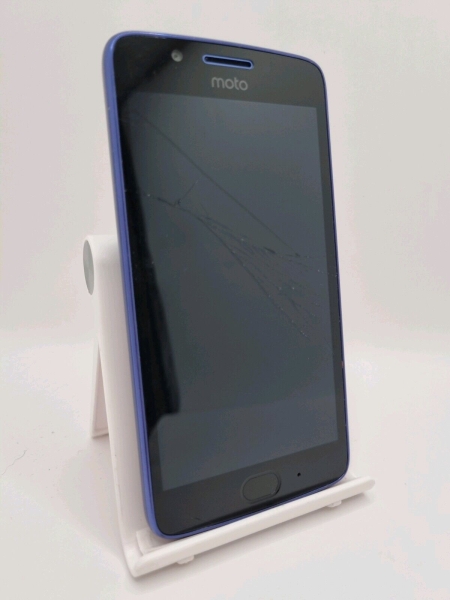 Motorola Moto G5 blau O2 Netzwerk 16GB 5″ Android Smartphone gesprungen unvollständig
