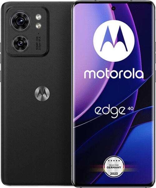Motorola Edge 40 8GB+256GB Eclipse Black Dual-SIM 5G Smartphone Ohne Simlock