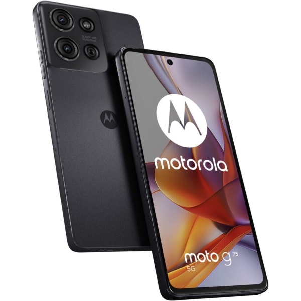 Motorola moto g75 5G Smartphone 256GB 8GB RAM charcoal grey Dual-Kamera 5000mAh