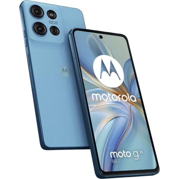 Motorola moto g75 5G/LTE Smartphone 256GB 8GB RAM aqua blue Dual-Kamera 5000mAh