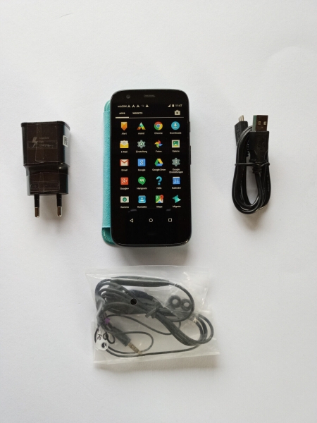 Motorola Moto G – 8GB  – 5 Zoll Smartphone – 1. Gen. – blau- sehr gut erhalten