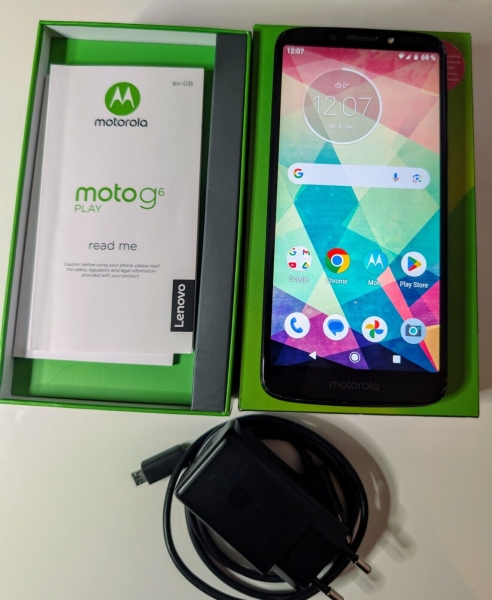 Motorola G6 Play XT1922-3 32 GB Dual Sim Moto G6 Handy Smartphone Android 9