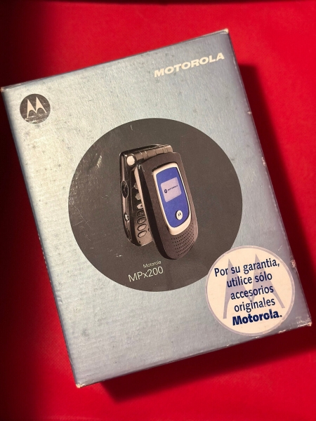 Motorola  MPx200 (8 MB) – Black (without Simlock) Smartphone – collectors Item