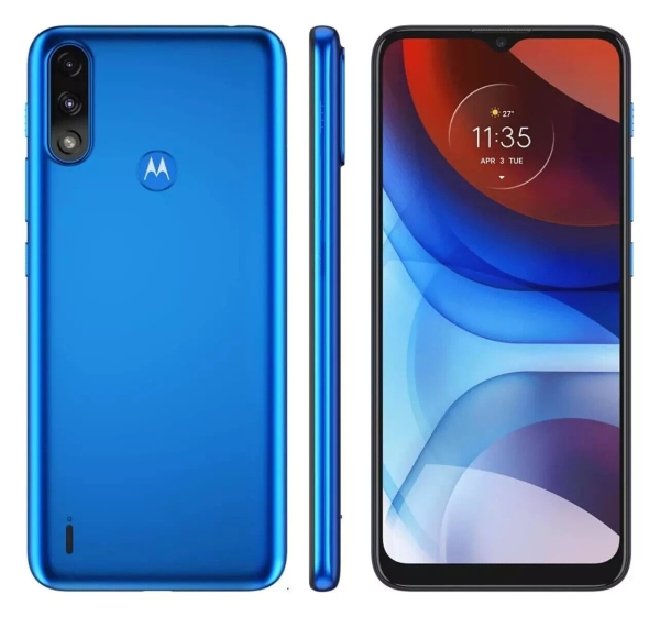 Motorola Moto E7i Power 32GB Tahiti Blue Android Handy Smartphone entsperrt