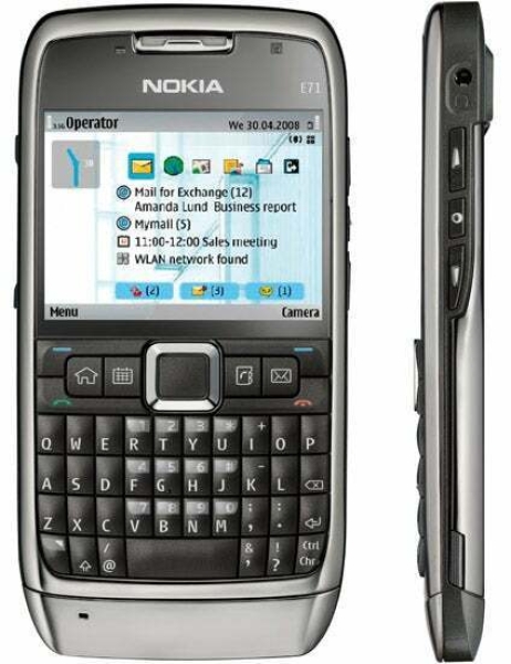 Unberührter Zustand entsperrt Nokia E71 Bar Telefon QWERT Tastatur 3G WIFI Handy