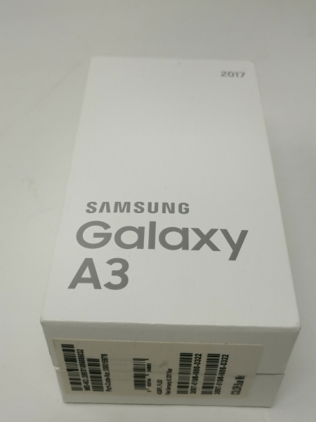 Samsung Galaxy A3 2017 Smartphone kommt in OVP – blauer Nebel – funktioniert nicht