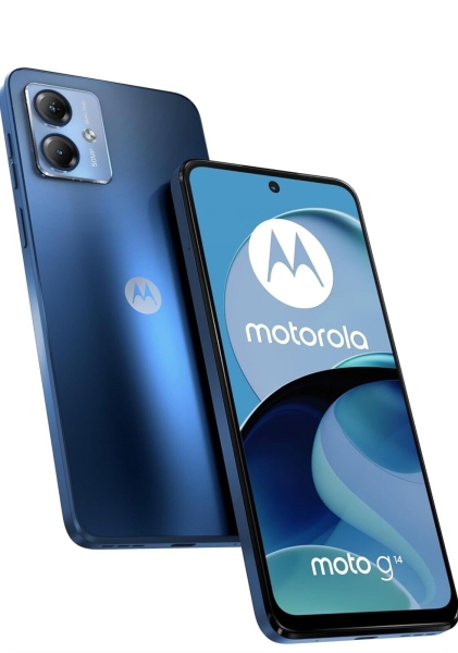 Neu billig SIM-frei Motorola G14 4G 128GB Smartphone 50MP Kamera Weihnachtsgeschenk