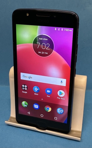 Motorola Moto E4 16GB blau auf Tesco Handy Dual SIM Android Smartphone