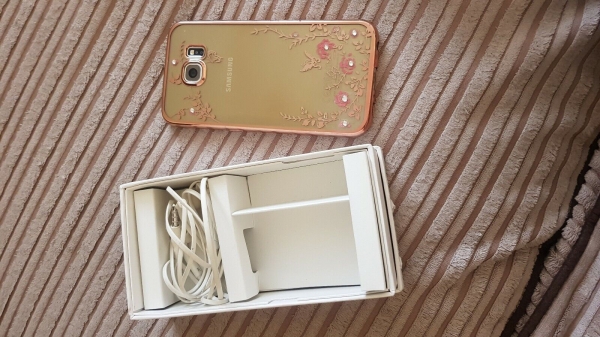 Samsung Galaxy S6 SM-G920F 5,1 Zoll 32GB 3GB RAM (entsperrt) Smartphone – Gold Pl…