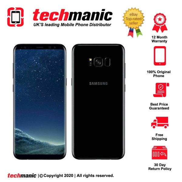 Samsung Galaxy S8+ Plus – 64 GB – Smartphone schwarz (entsperrt)
