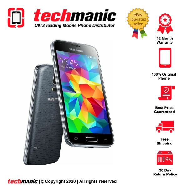 Samsung Galaxy S5 mini SM-G800F – 16 GB – Smartphone schwarz (entsperrt)