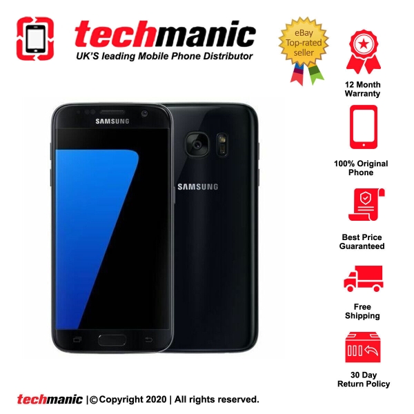 Samsung Galaxy S7 – 32GB – Smartphone schwarz Onyx (entsperrt)