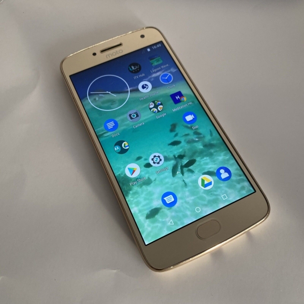 Motorola Moto G5 Plus 32GB Fine Gold 4G LTE entsperrt Android Smartphone XT1685