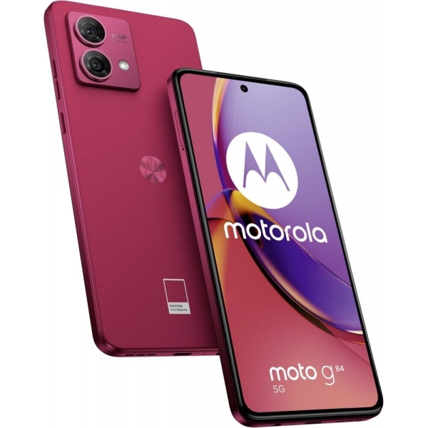 Motorola XT2347-2 Moto G84 5G Smartphone 256GB 8GB RAM viva magenta 5000mAh NEU