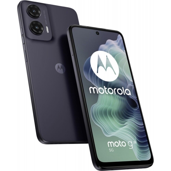 Motorola moto G35 5G Smartphone 128GB 4GB RAM midnight black Dual-Kamera 5000mAh