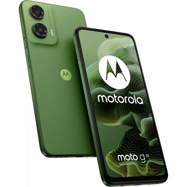 Motorola moto g35 5G Smartphone 128GB 4GB RAM leaf green Dual-Kamera LTE 5000mAh