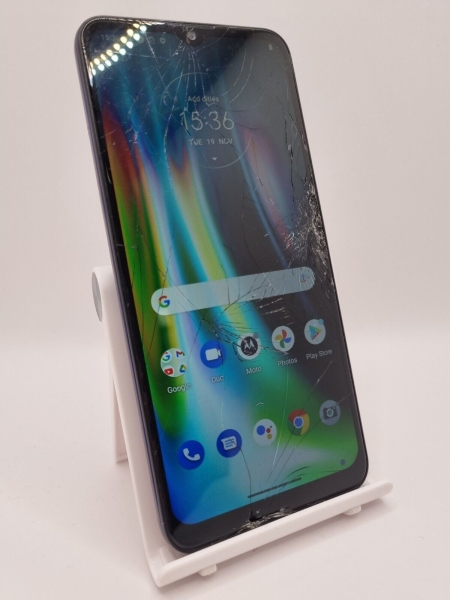 Motorola Moto G9 Play blau entsperrt 64GB 6,5″ Android Smartphone gesprungen