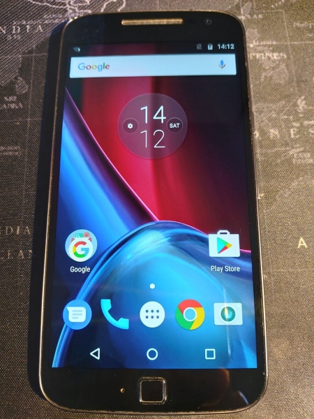 Motorola Moto G4 Plus – 16 GB – Smartphone schwarz (entsperrt)