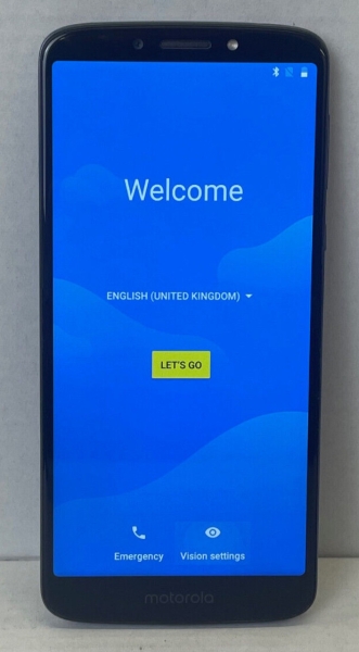 Motorola Moto E5 Plus 6″ XT1924-2 16GB Mineral Blue entsperrt Android Smartphone