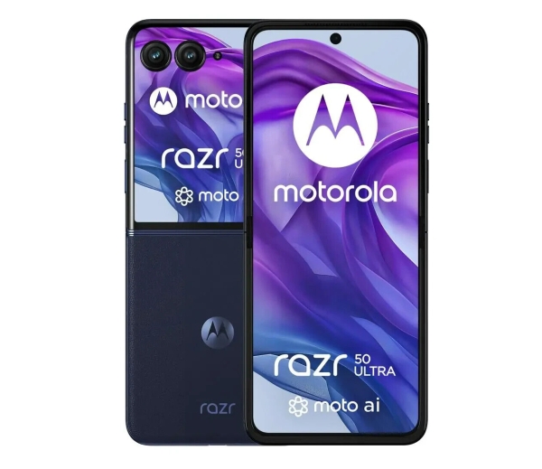 Motorola razr 50 ultra 5G 12/512GB Midnight Blue 165Hz 50.0 Mpix Smartphone 6,9″