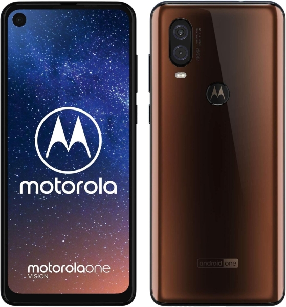 MOTOROLA One Vision 4+128GB 48/5/25MP 4K Android Smartphone, Neu !!!