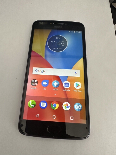 Motorola Moto E Plus 4. Generation – 16 GB – Smartphone eisengrau (entsperrt)