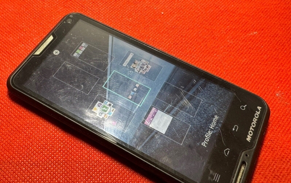 Motorola XT615 Motoluxe schwarz (entsperrt) Android Smartphone