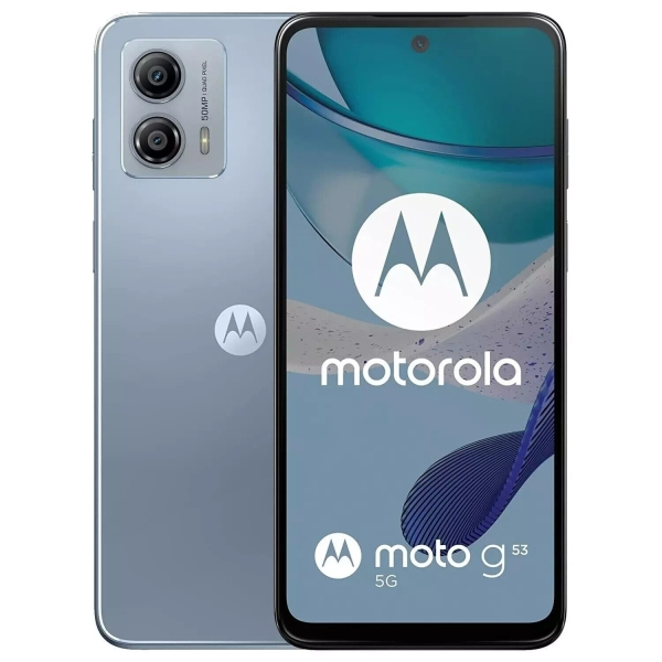 Motorola Moto G53 5G Arctic Silver 6,5″ 128GB 5G entsperrt Smartphone*****