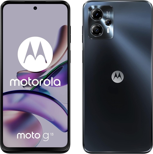 Motorola G13 4G Dual SIM 128GB Smartphone entsperrt – matt anthrazit *****