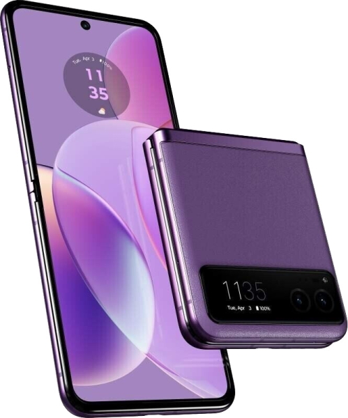 Motorola Razr 40 5G Dual SIM 256 GB lila Handy Mobile Smartphone Android