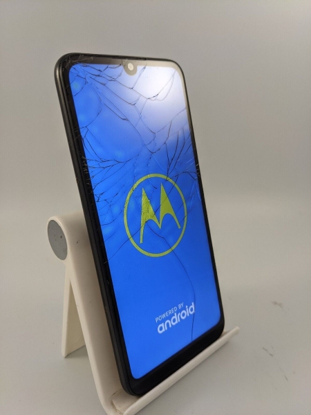 Motorola Moto E6 Plus (XT2025) 32GB schwarz entsperrt Android Smartphone rissig