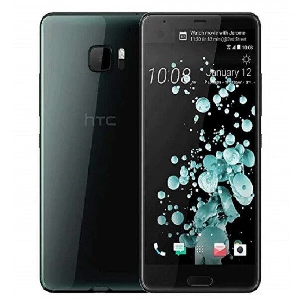 HTC U Ultra – 64GB – Brilliant Black (entsperrt) Smartphone A+ Zustand #511