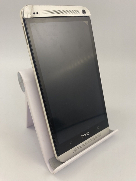 HTC One M7 silber entsperrt 32GB 4,7″ Display Android Smartphone Defekt #C04