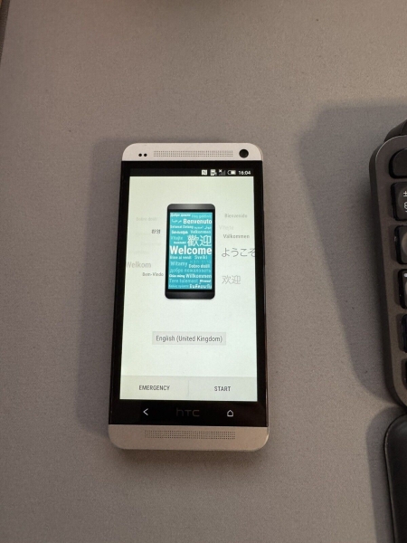 HTC One M7 silber Netzwerk entsperrt 32GB 4,7″ 4MP Android Touchscreen Smartphone