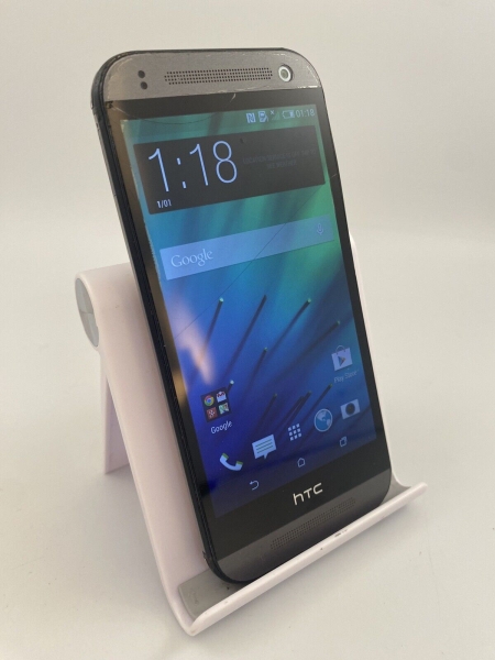 HTC One mini 2 silber entsperrt 16GB 4,5″ 13MP Android Smartphone Defekt #C02