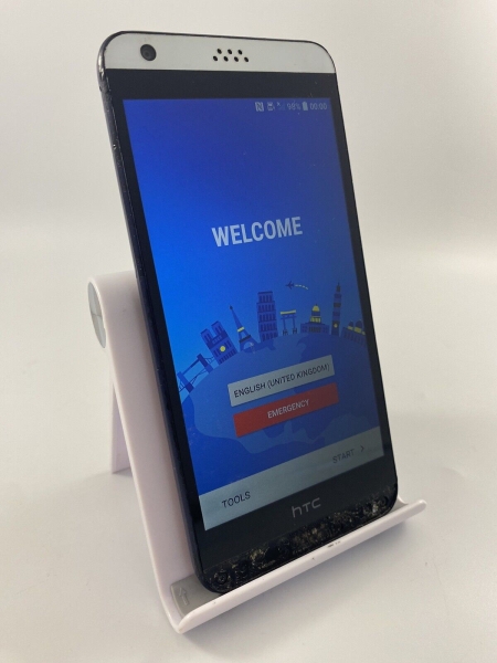 HTC Desire 530 blau entsperrt 16GB 5″ 8MP 2GB RAM Android Smartphone Defekt #C02